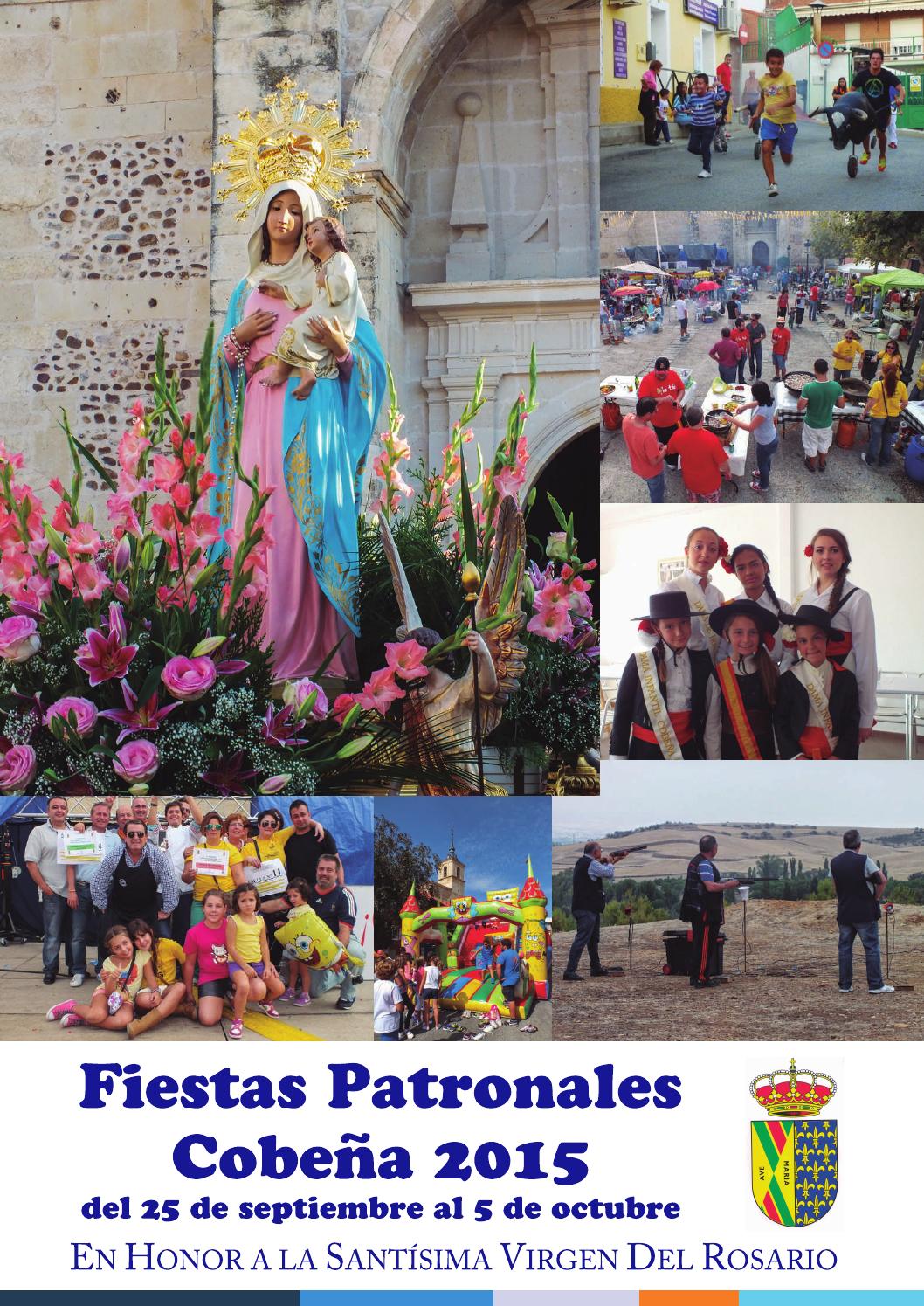 Fiestas patronales en honor a Nuestra Señora del Rosario 2015 Cobeña